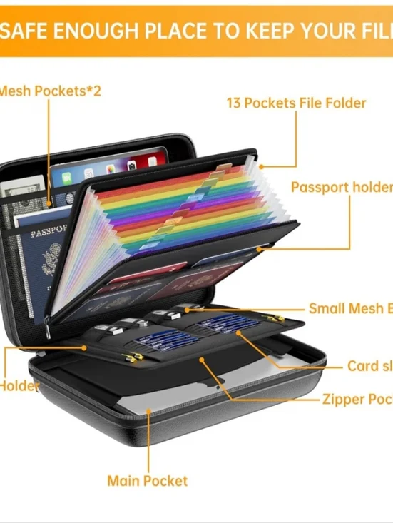 Fireproof File Case - Picture 3 of 8